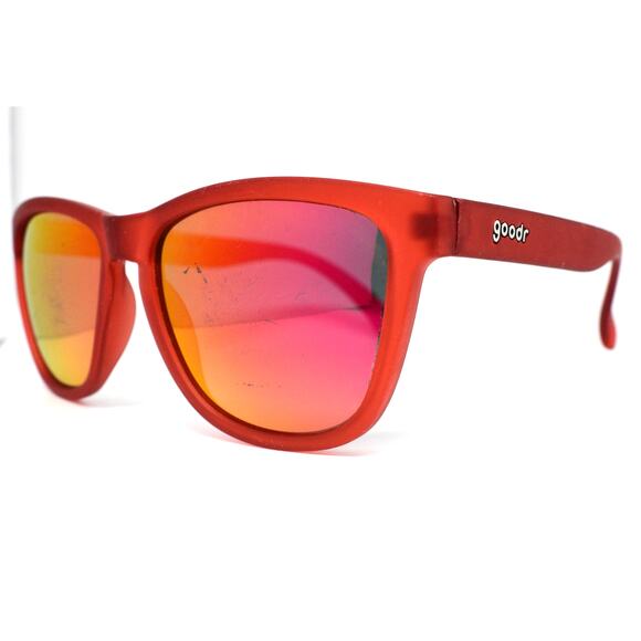 Goodr Phoenix at a Bloody Mary Bar Sunglasses - LENSES FAIR/FRAME GOOD CONDITION - Picture 1 of 13